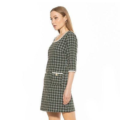 Women's ALEXIA ADMOR Orla Scoop Neck Shift Dress