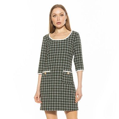 Women's ALEXIA ADMOR Orla Scoop Neck Shift Dress