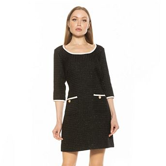Women's ALEXIA ADMOR Orla Scoop Neck Shift Dress