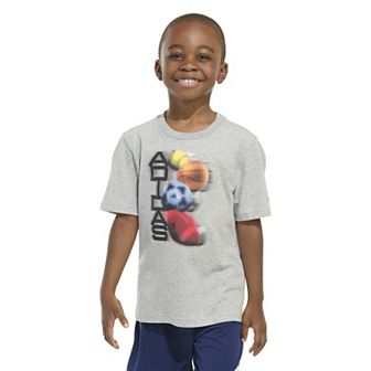 Boys 4-7 adidas Distortion Multi Sport Graphic Tee