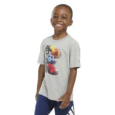 Boys 4-7 adidas Distortion Multi Sport Graphic Tee