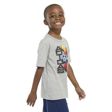 Boys 4-7 adidas Distortion Multi Sport Graphic Tee