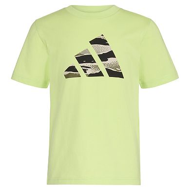 Boys 4-7 adidas Tiger Camo Logo Graphic Tee