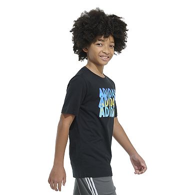 Boys 4-7 adidas Heat Map Lineage Logo Tee