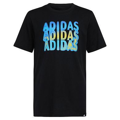 Boys 4-7 adidas Heat Map Lineage Logo Tee