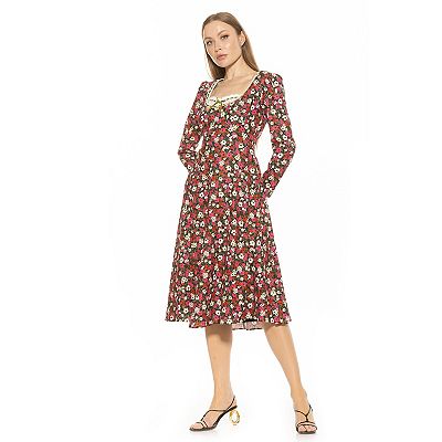 alexia admor red lace dress Red Floral Lace Sheath