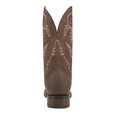 Dan Post Men's Abram Leather Pull-On Cowboy Boots