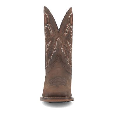 Dan Post Men's Abram Leather Pull-On Cowboy Boots