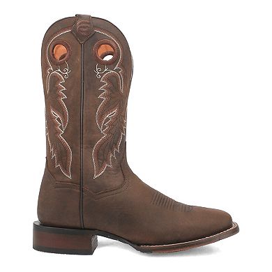 Dan Post Men's Abram Leather Pull-On Cowboy Boots