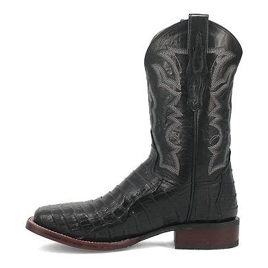 Dan Post Men's Kingsly Caiman Leather Cowboy Boots
