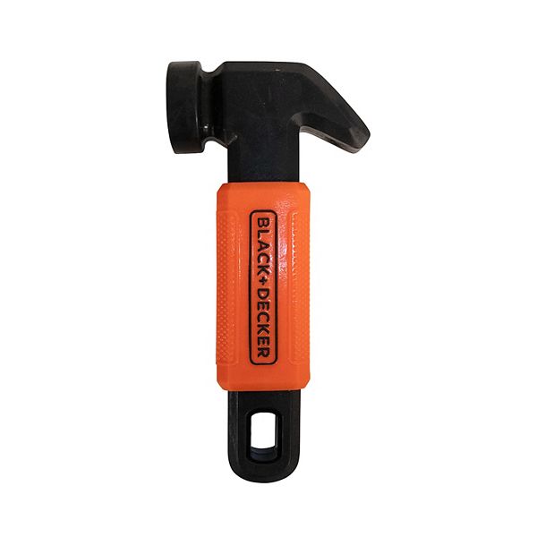 BLACK+DECKER™ 8.5-in. Hammer with Squeaker Pet Toy - Orange