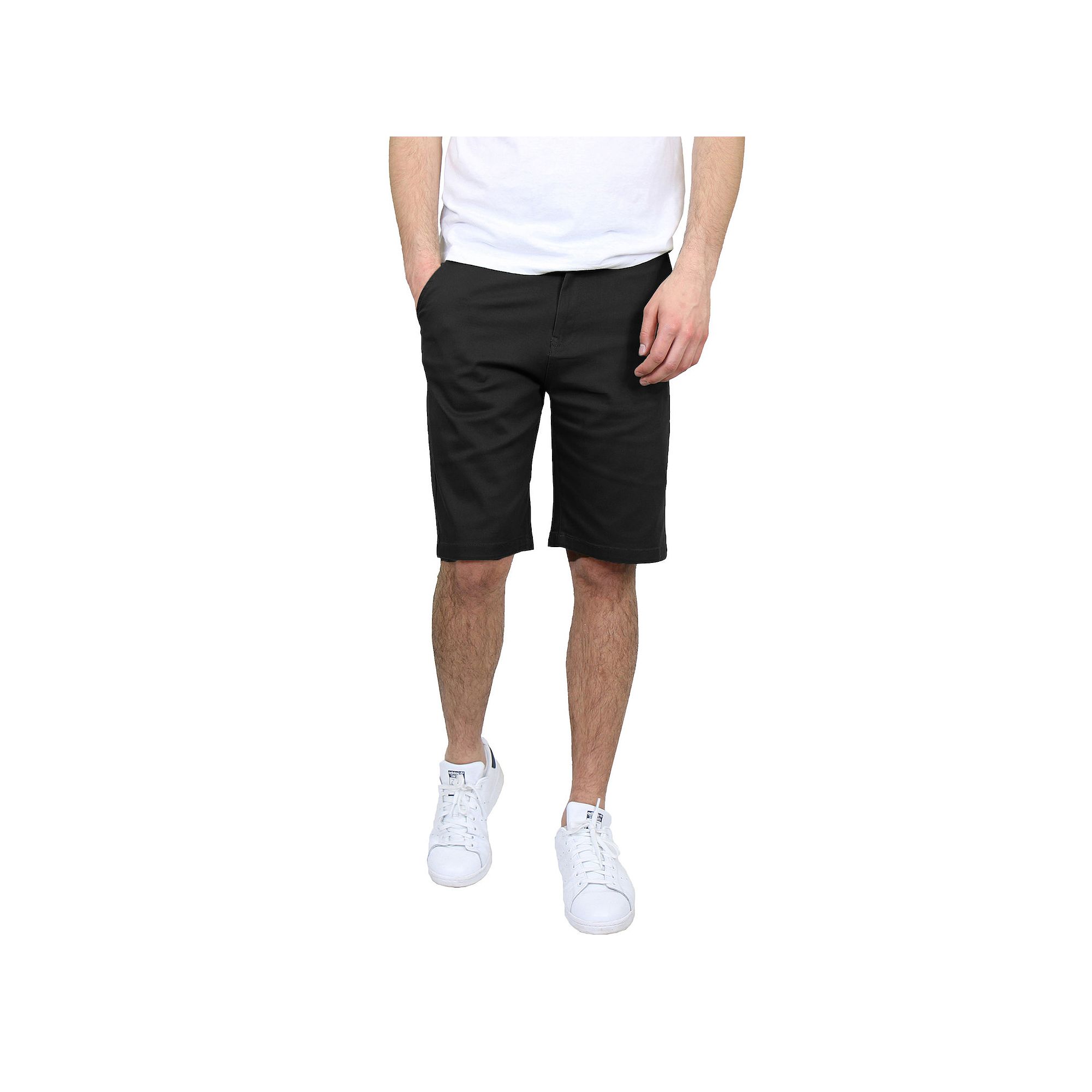 Mens Galaxy by Harvic 10.5 5-Pocket Flat-Front Slim-Fit Stretch Chino S