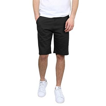 Men's Galaxy by Harvic 10.5" 5-Pocket Flat-Front Slim-Fit Stretch Chino Shorts