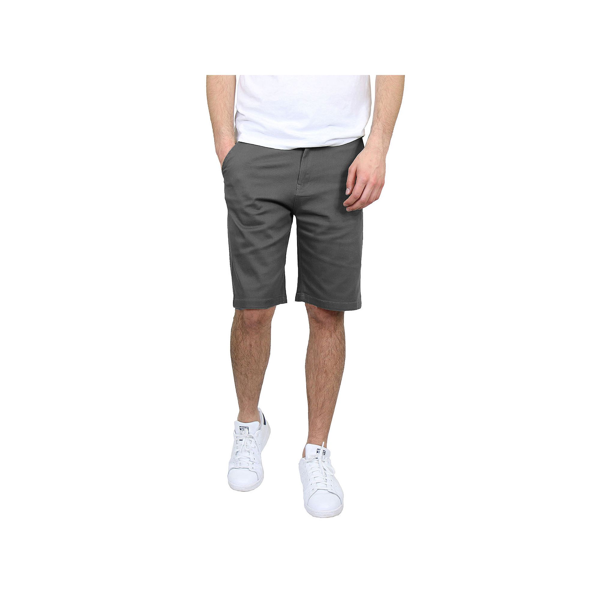 Mens Galaxy by Harvic 10.5 5-Pocket Flat-Front Slim-Fit Stretch Chino S