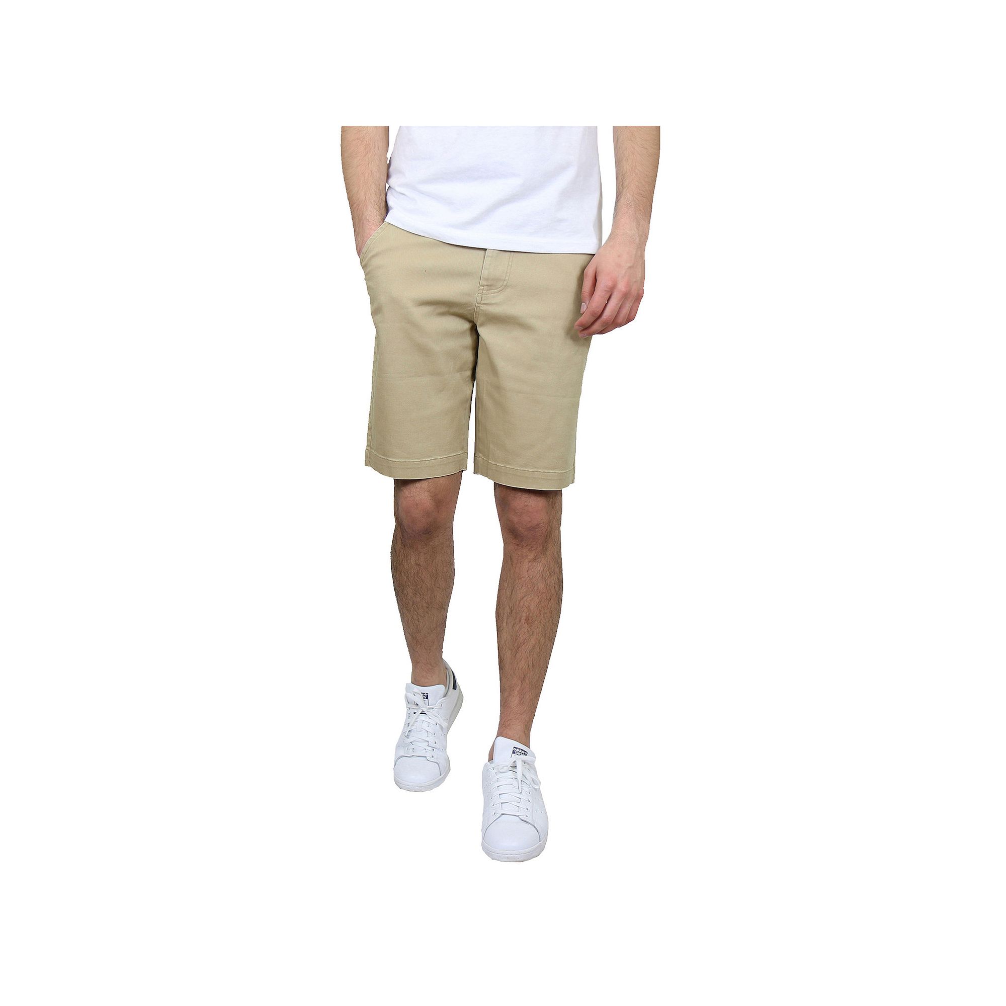 Mens Galaxy by Harvic 10.5 5-Pocket Flat-Front Slim-Fit Stretch Chino S