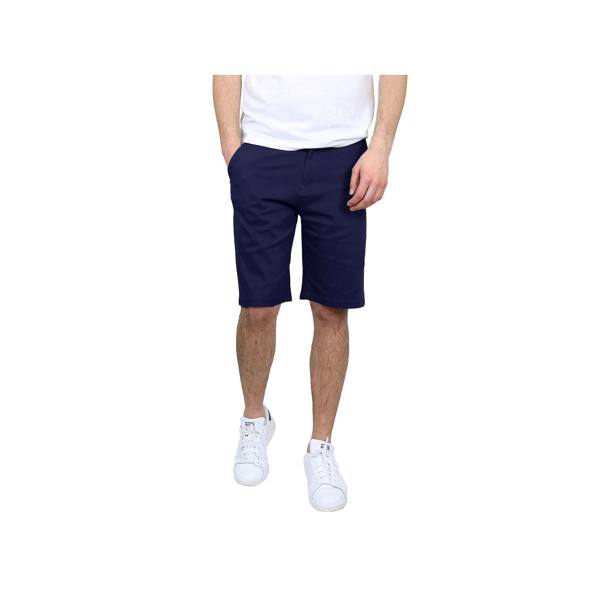 Mens Galaxy by Harvic 10.5 5-Pocket Flat-Front Slim-Fit Stretch Chino S