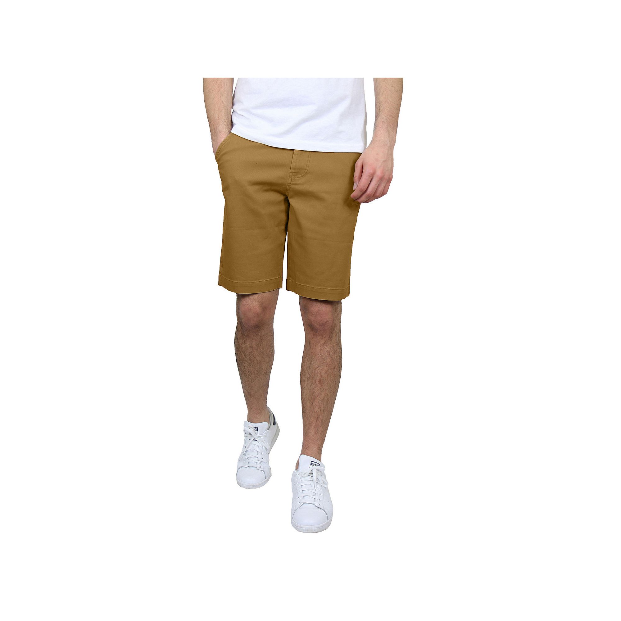 Mens Galaxy by Harvic 10.5 5-Pocket Flat-Front Slim-Fit Stretch Chino S
