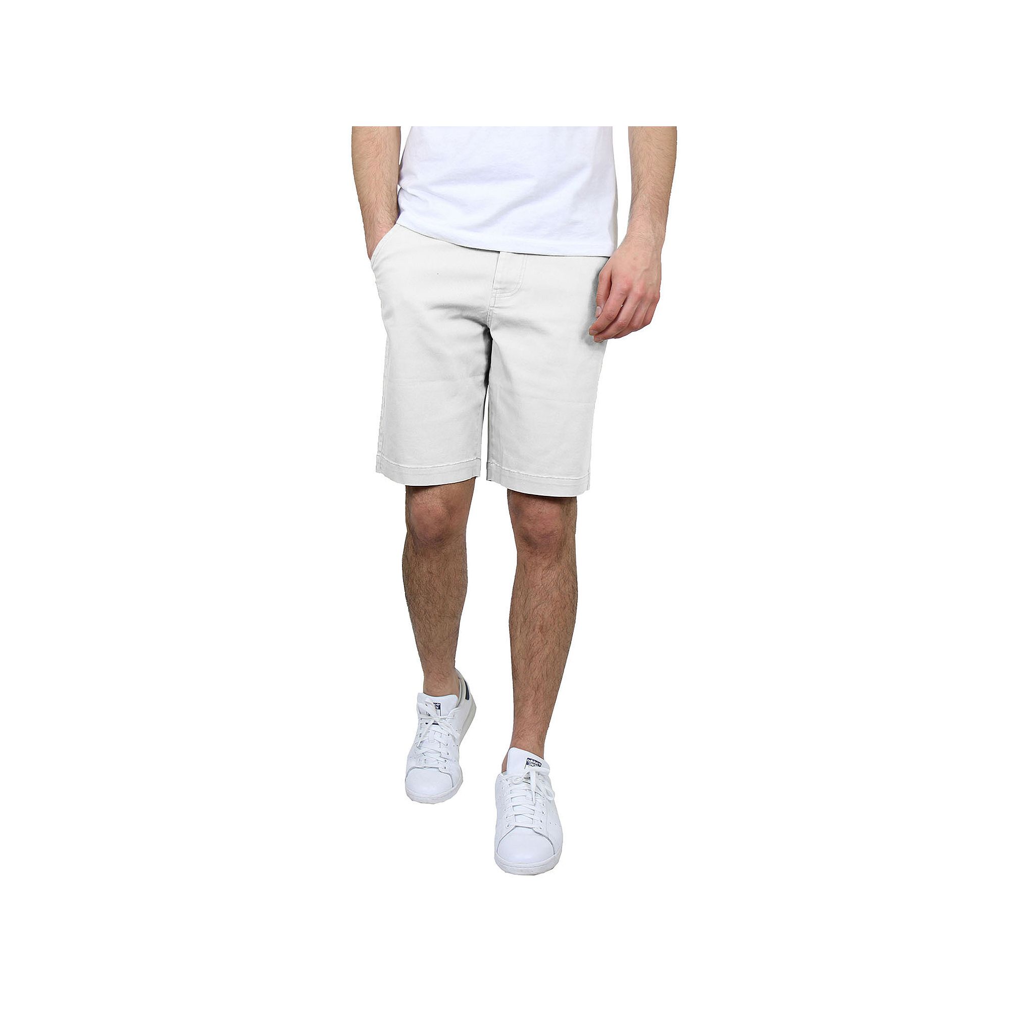 Mens Galaxy by Harvic 10.5 5-Pocket Flat-Front Slim-Fit Stretch Chino S