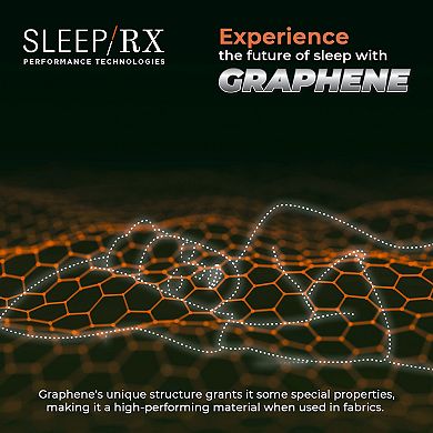 Sleep RX Super Soft Graphene-Infused Cotton Sateen Sheet Set