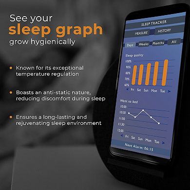 Sleep RX Super Soft Graphene-Infused Cotton Sateen Sheet Set