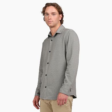 Men's Quiksilver Knit Button Down Shirt