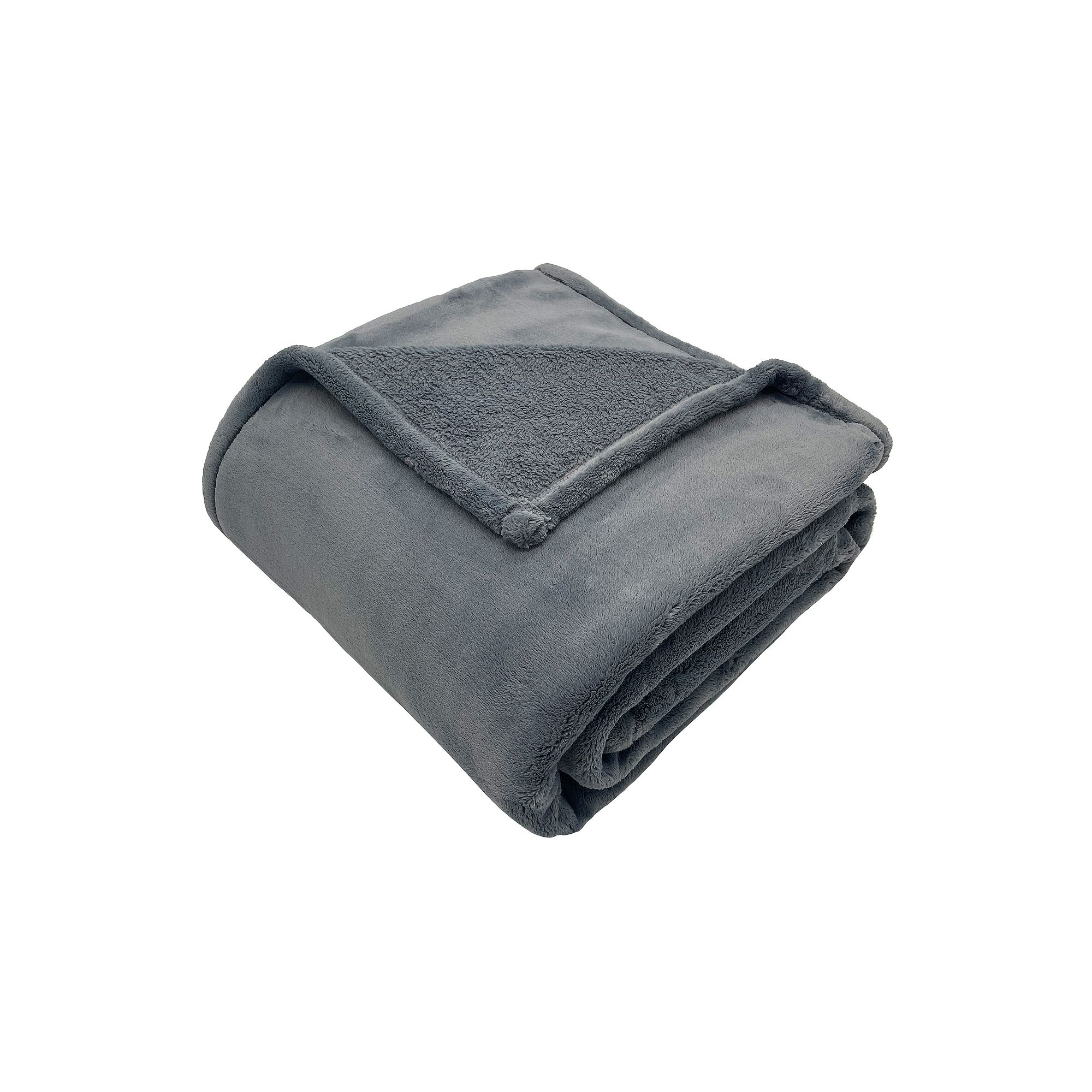 Bombay Velvet Throw Blanket, Iron