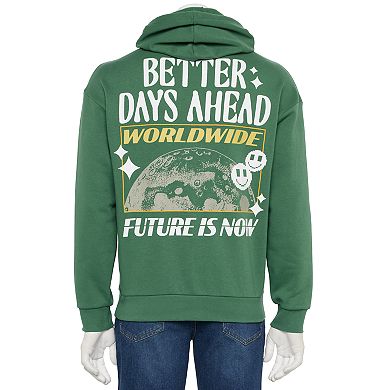 Men's Long Sleeve Better Days Ahead Graphic Hoodie