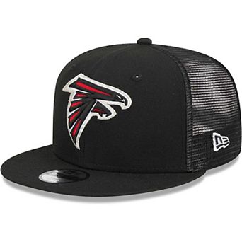 Youth New Era Black Atlanta Falcons Main Trucker 9FIFTY Snapback Hat