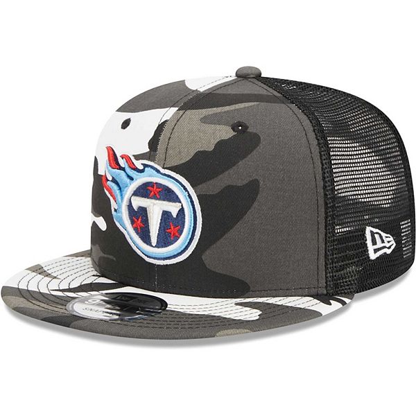 Men's New Era Urban Camo Tennessee Titans 9FIFTY Trucker Snapback Hat