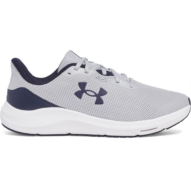 Under Armour Charged Pursuit 4 Men's Running Shoes, Size: 13, Gray Black Navy