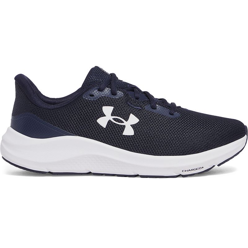 Under Armour Charged Pursuit 4 Men's Running Shoes, Size: 7.5, Black Navy