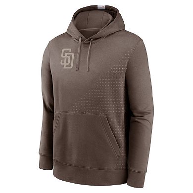 Men's Nike Light Brown San Diego Padres Statement Pullover Hoodie