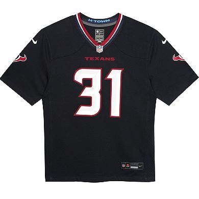 Preschool Nike Dameon Pierce Navy Houston Texans Game Jersey