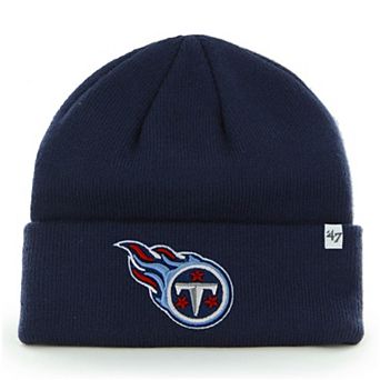 Men's '47 Navy Tennessee Titans Primary Basic Cuffed Knit Hat