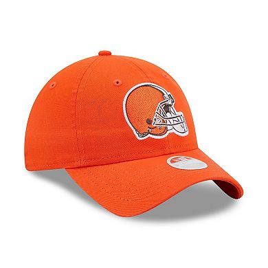 Women's New Era Orange Cleveland Browns Core Classic 2.0 9TWENTY Adjustable Hat