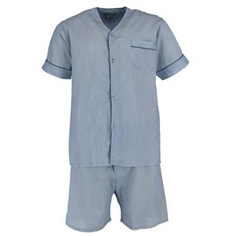 Men's Short Sleeve Short Leg Pajama Set