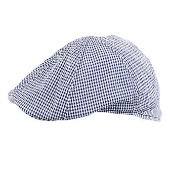 Men's Patterned Seersucker Pub Cap
