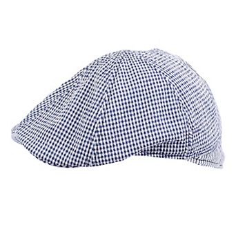 Men's Patterned Seersucker Pub Cap
