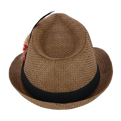 Westend Unisex Short Brim Fedora Hats For Men And Women