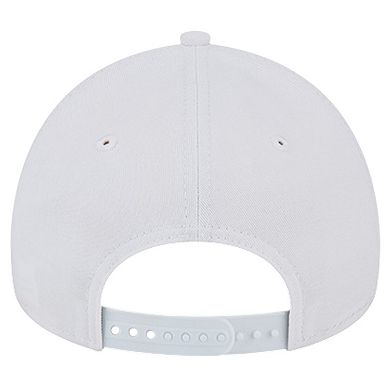 Men's New Era White Cleveland Guardians TC A-Frame 9FORTY Adjustable Hat
