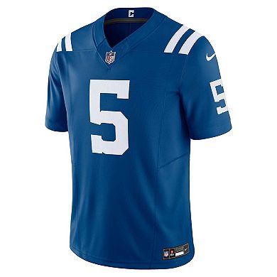 Men's Nike Anthony Richardson Royal Indianapolis Colts Vapor F.U.S.E. Limited Jersey