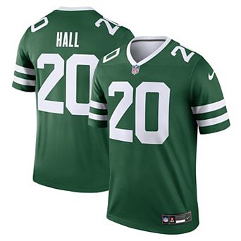 Men's Nike Breece Hall Legacy Green New York Jets Legend Jersey