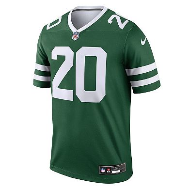 Men's Nike Breece Hall Legacy Green New York Jets Legend Jersey