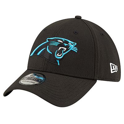 Men s New Era Black Carolina Panthers Classic 39THIRTY Flex Hat