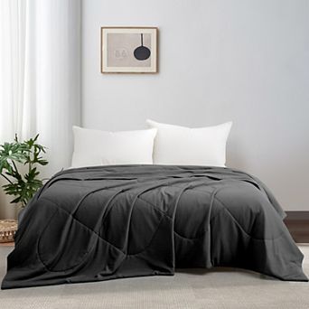 Unikome Ultra-cool Lightweight Summer Blanket - Reversible Cooling Blanket For Hot Sleepers