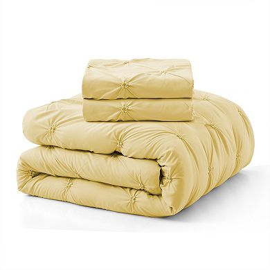 Unikome Ultimate Comfort Pinch Pleat Down-alternative Bedding Set