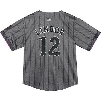 Toddler Nike Francisco Lindor Graphite New York Mets 2024 City Connect Limited Player Jersey