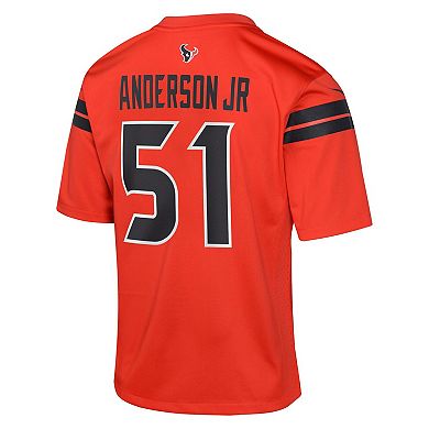 Youth Nike Will Anderson Jr. Red Houston Texans Alternate Game Jersey