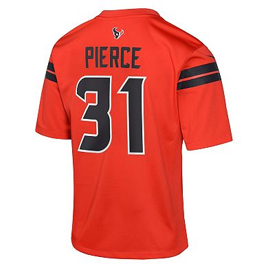 Youth Nike Dameon Pierce Red Houston Texans Alternate Game Jersey