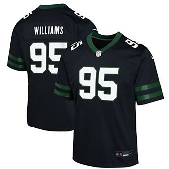 Youth Nike Quinnen Williams Legacy Black New York Jets Alternate Game Jersey